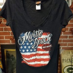 Women's Harley Davidson Short Sleeve Medium